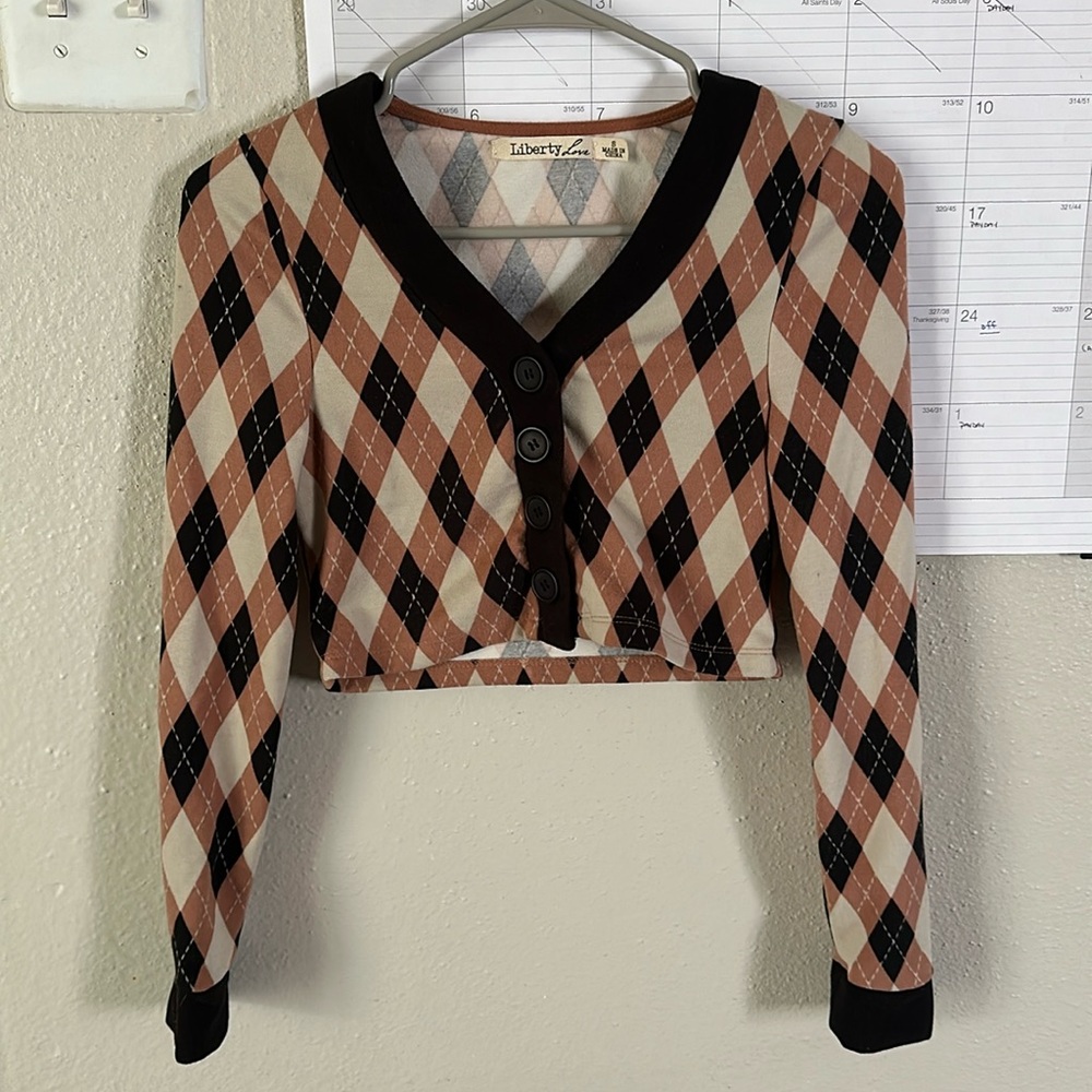 Plaid crop top!